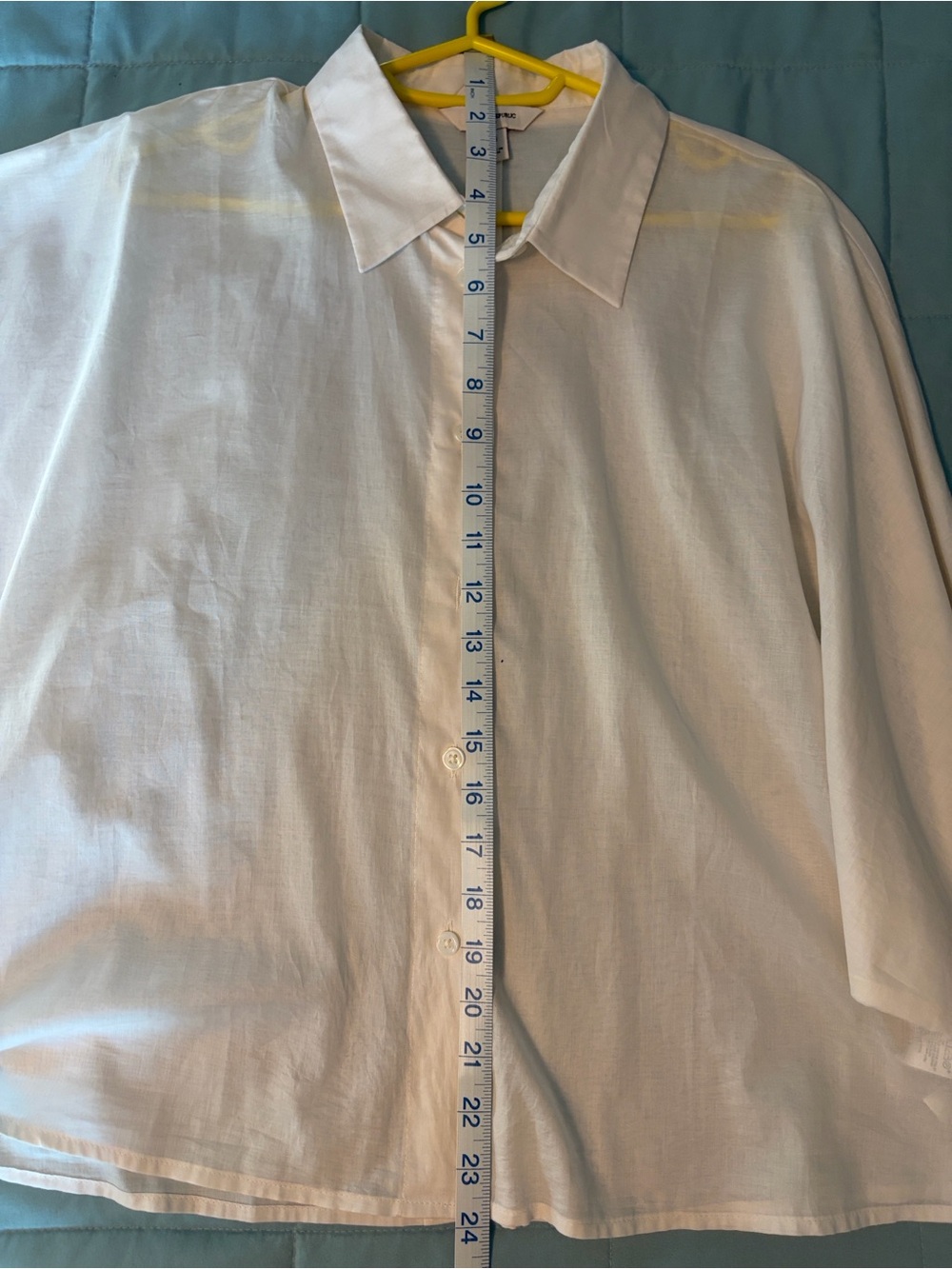 Banana Republic Dolman Sleeve Button-Down Shirt in Soft Cream-M-Worn Once! - Picture 6 of 6